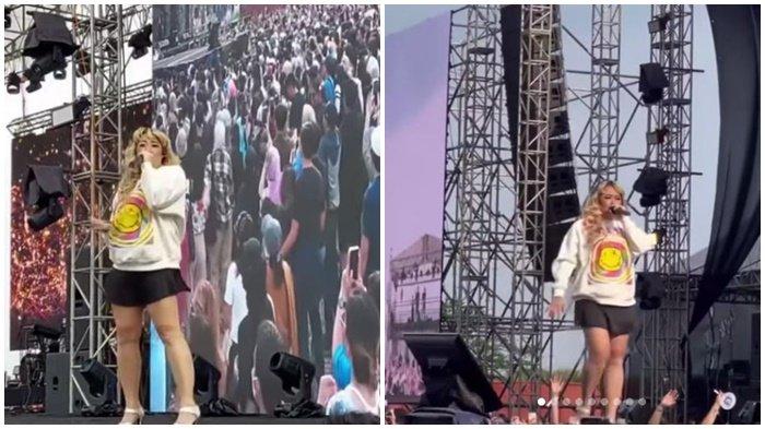 Viral Pinkan Mambo Tiduran Di Panggung Pakai Rok Mini Ini Klarifikasi