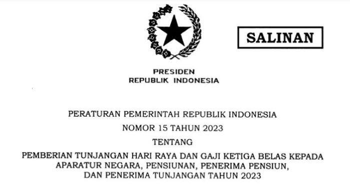 Terbaru! Terjawab Sudah Gaji 13 Pensiunan 2023 Kapan Cair dan Golongan