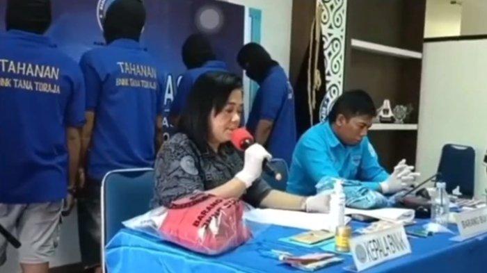 BNN menggelar konferensi pers tentang penangkapan narkoba