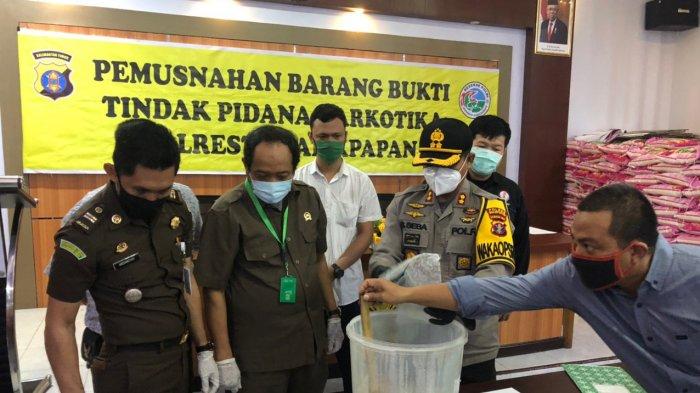 Kasus Narkoba di Balikpapan Meningkat, Sabu 2,7 Kg Ditemukan