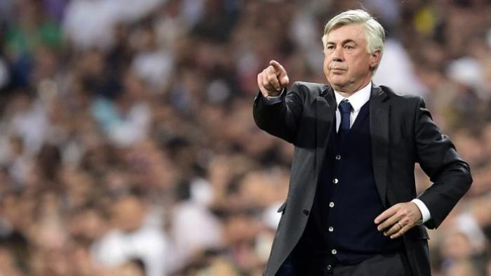Pelatih Real Madrid, Carlo Ancelotti.