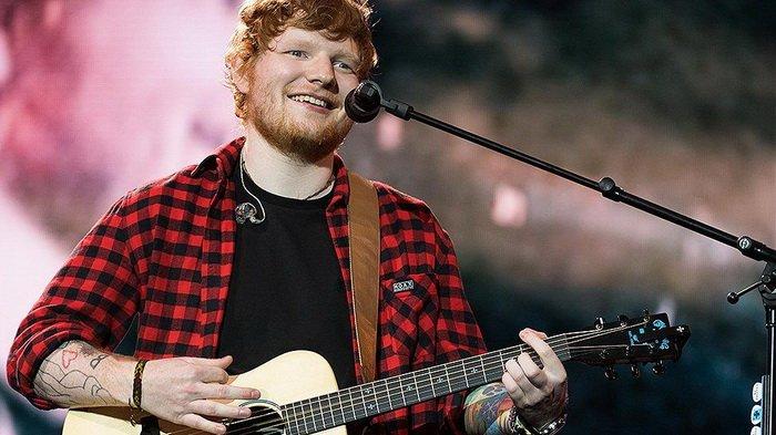 Potret Ed Sheeran.