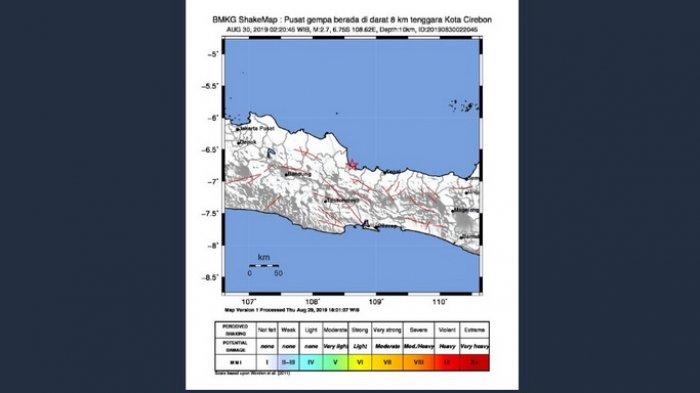 GEMPA SUMBAWA BARAT - Sehari menjelang Lebaran, Minggu (30/3/2025) pagi ini,  gempa magnitudo 3.4 guncang wilayah Sumbawa Barat,Nusa Tenggara Barat (NTB) di kedalaman 48 Km.