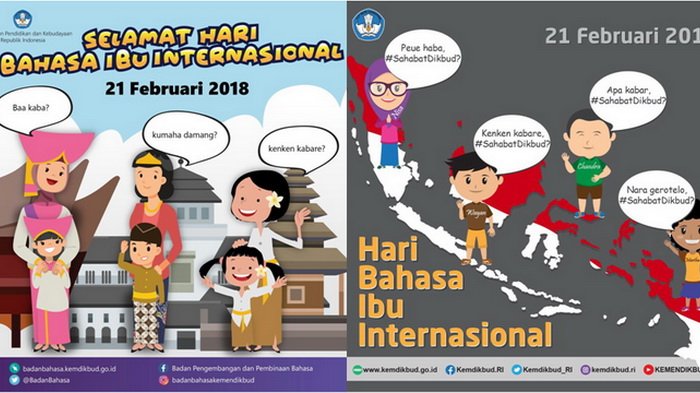 Selamat Hari Bahasa Ibu Internasional! Diperingati Setiap 21 Februari