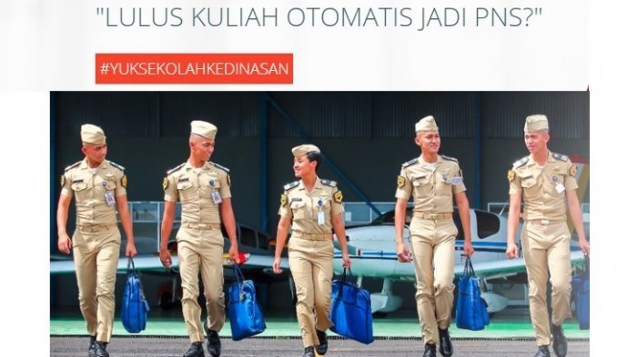 Ilustrasi sekolah kedinasan