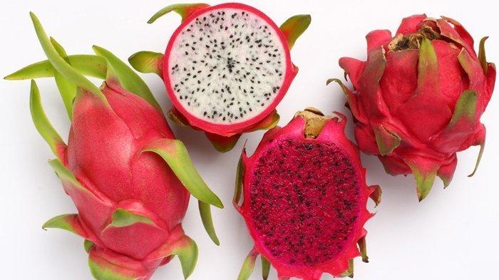 Buah Naga Warna Merah dan Putih