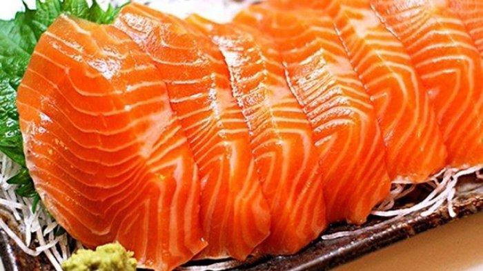 Daging ikan salmon