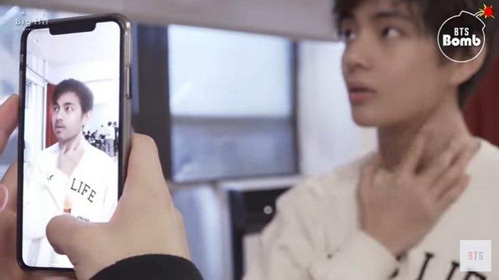Does Bts V Have Snapchat