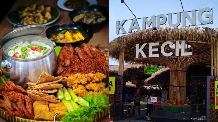 Nasi Liwet, salah satu menu best seller di Kampung Kecil. (KOLASE TRIBUNKALTIM.CO)