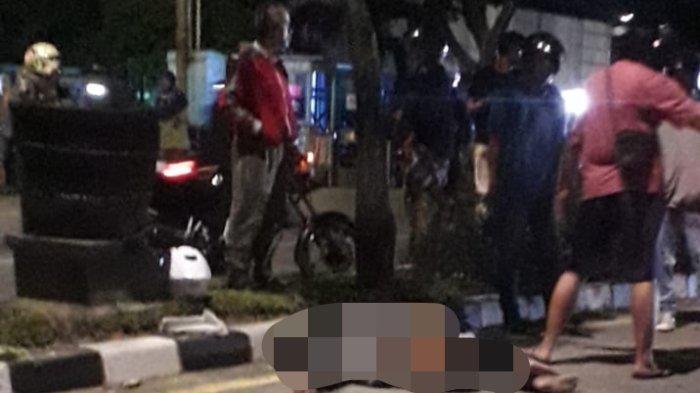 Pengendara Motor Viral Terobos Jalan Baru di Bontang, Pekerja Marah