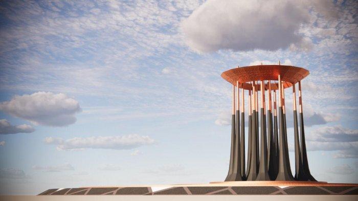 Design Menara Mahkota Tuah Himba (HO/Pribadi)