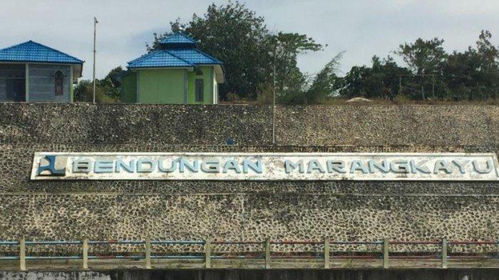 Bendungan Marangkayu, Kabupaten Kutai Kartanegara, Kalimantan Timur. 