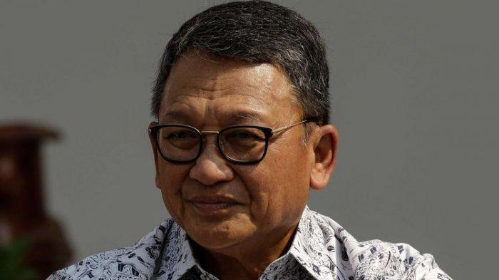 Menteri Energi dan Sumber Daya Mineral, Arifin Tasrif sebelum pelantikan menteri-menteri Kabinet Indonesia Maju di Istana Negara, Jakarta, Rabu (23/10/2019). Presiden RI Joko Widodo mengumumkan dan melantik Menteri-menteri Kabinet Indonesia Maju serta pejabat setingkat menteri.
