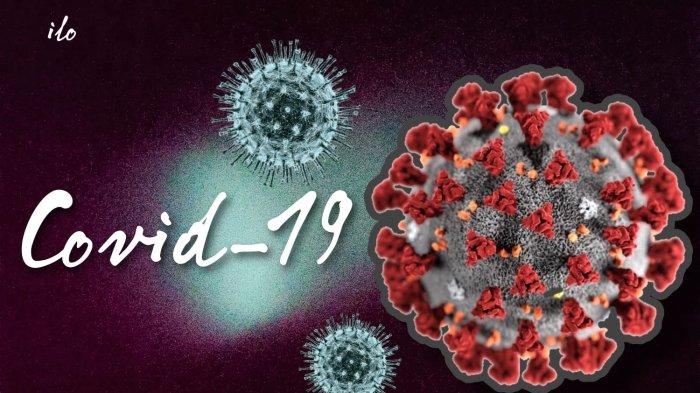 Ilustrasi Covid-19 atau Virus Corona yang merebak.
