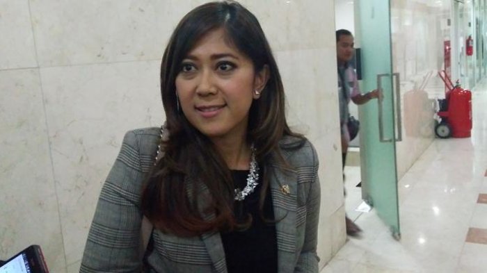 Wakil Ketua Komisi 1 Dewan Perwakilan Rakyat (DPR) Meutya Hafidz saat berbincang dengan KompasTekno di Jakarta, Rabu (24/8/2016)