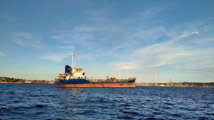 Keadaan di wilayah Pelabuhan Penajam, Penajam Paser Utara, Kalimantan Timur pada Selasa (31/5/2022).