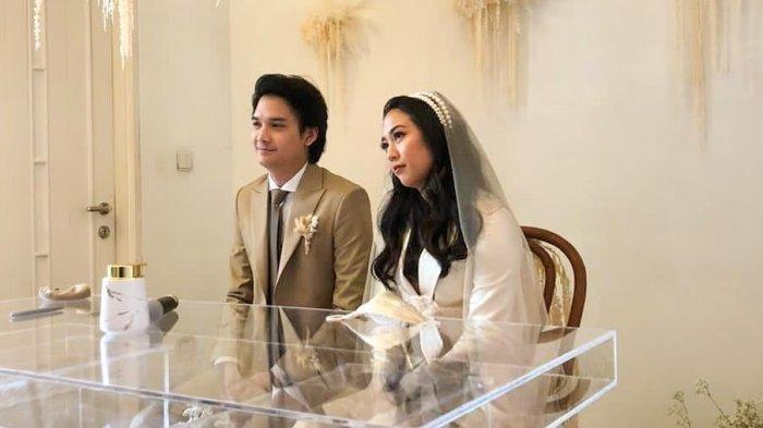 Pernikahan Baskara Mahendra dengan Sherina Munaf.