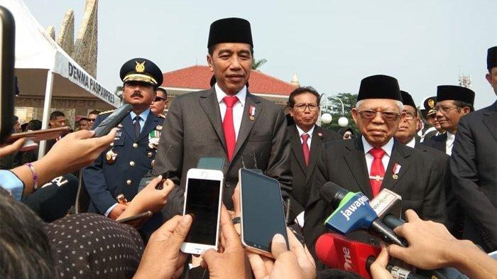 Presiden Jokowi dan Wapres Maruf Amin
