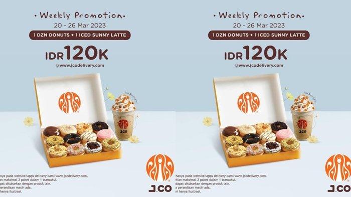 Hanya 75 Ribu! JCO Tawarkan Promo Minuman dan Donat, Paket Matcha & Kopi, Buruan Beli Sebelum Habis