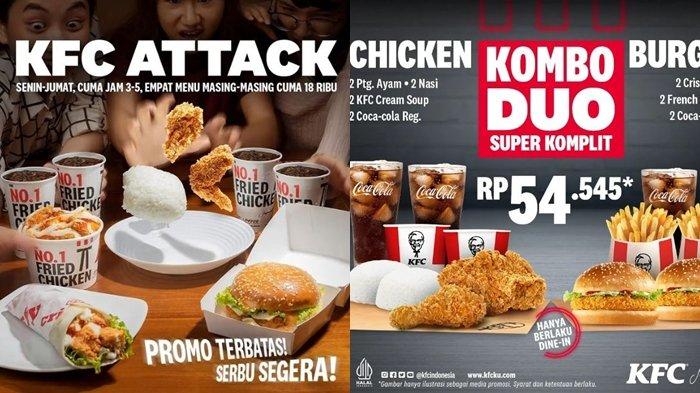 Promo KFC Hari ini Senin 6 Februari 2023, Ada Paket KFC Attack hingga ...