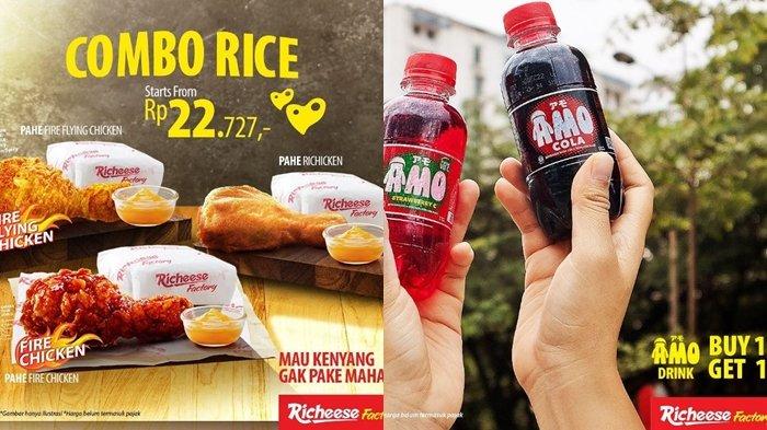 1 Potong Ayam dan 1 Nasi Mulai Rp 22.727, Cek Promo Richeese Factory ...