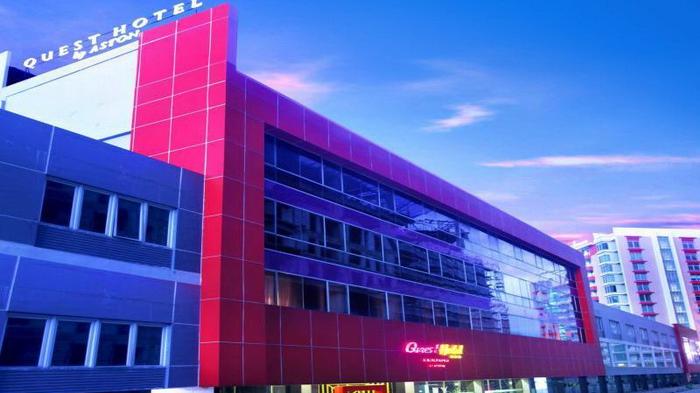 Quest Hotel Balikpapan di kawasan e-Walk Balikpapan Super Block (BSB).