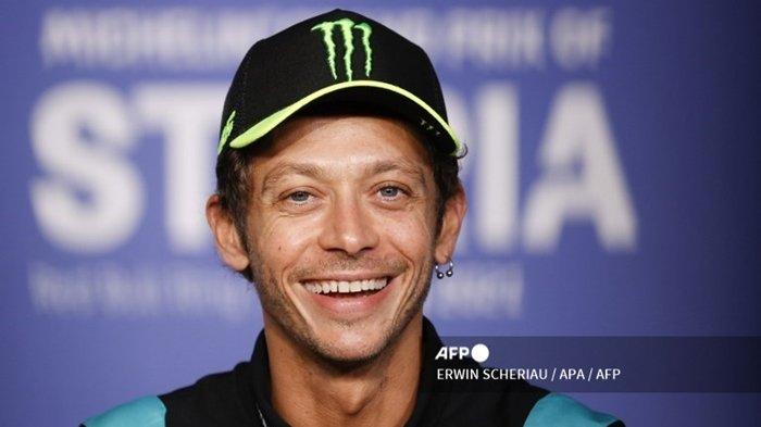 Valentino Rossi saat masih aktif menjadi pembalap MotoGP di tim Yamaha-SRT.