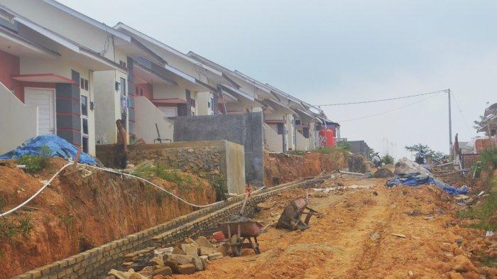 RUMAH MBR BALIKPAPAN - Contoh wujud perumahan Jokowi atau rumah MBR di Balikpapan, Kalimantan Timur pada tahun 2018. 