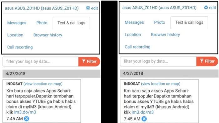Semua aktivitas telepon pacar kamu, akan terdeteksi secara otomatis.