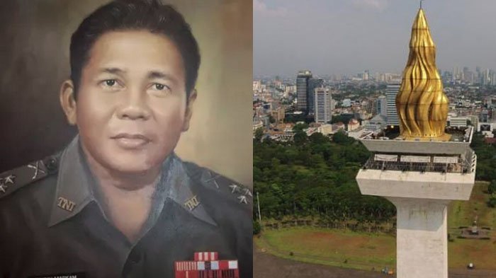 Teuku Markam, penyumbang emas Monas.
