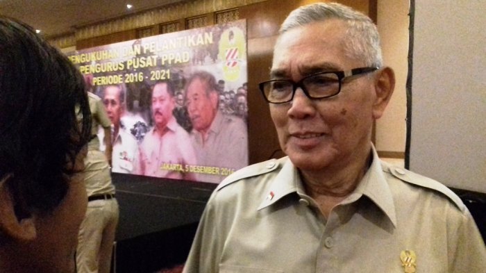 Mantan Wakil Presiden Jenderal TNI (Purn) Try Sutrisno.