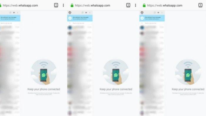 WhatsApp Web telah tersambung
