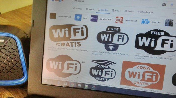 Ilustrasi logo Wifi Gratis