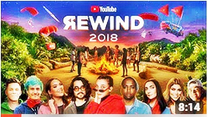 YouTube Rewind 2018 Trending Nomor 1, Tapi Dapat Lebih Banyak Dislike ...