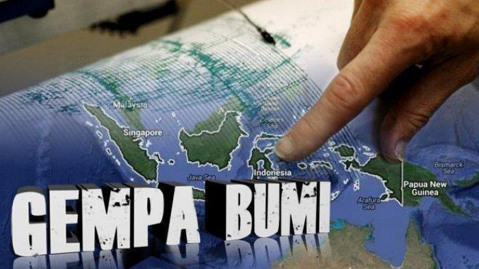 Gempa Beruntun Guncang Tanggamus Lampung Hari Ini