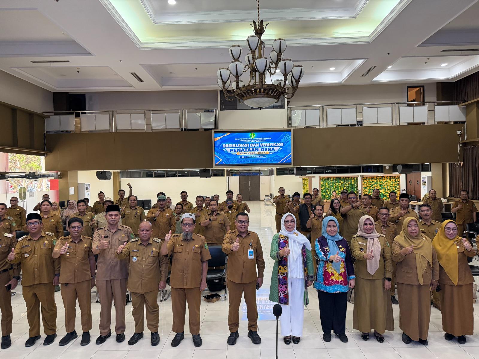Kukar Godok Status Definitif 8 Desa Baru
