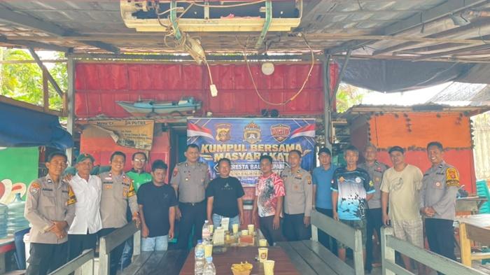 Cegah Kriminalitas, Polsek Baltim Gandeng Warga Manggar Baru