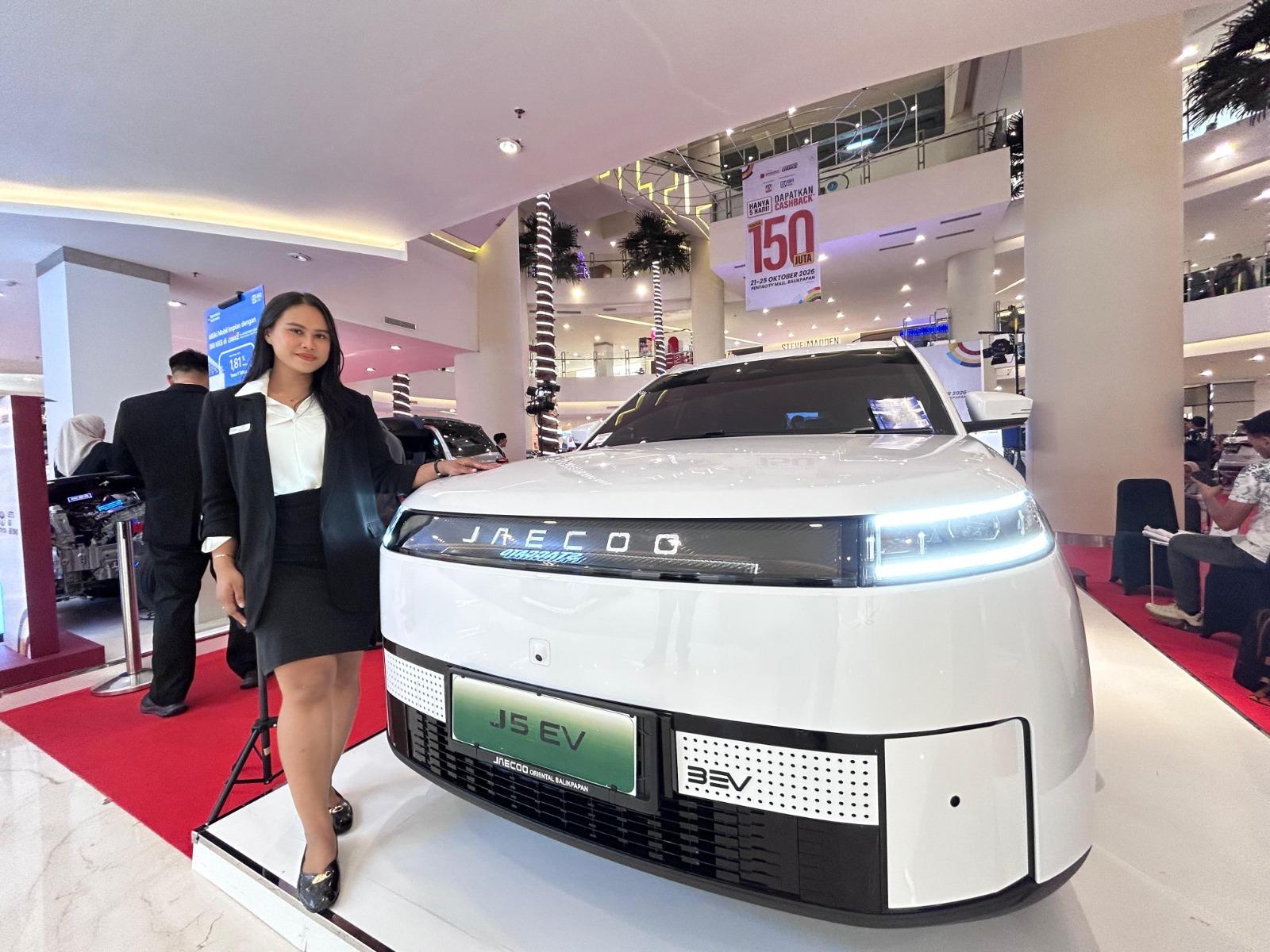Jaecoo Unjuk Gigi di IIMS Garage 2026 Balikpapan Bawa J5 EV
