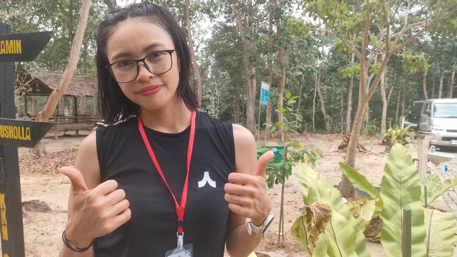 4 panduan Pola Hidup Sehat ala Pelari Asal Paser Pemenang Trail Run 10K Hutan Meranti Balikpapan
