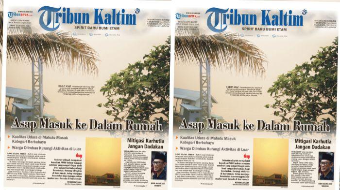 Kabut Asap Pekat Selimuti Mahulu, Kualitas Udara Masuk Zona Hitam