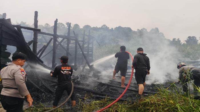 Dua Kebakaran Landa Tana Tidung, Rumah hingga Sarang Walet Hangus