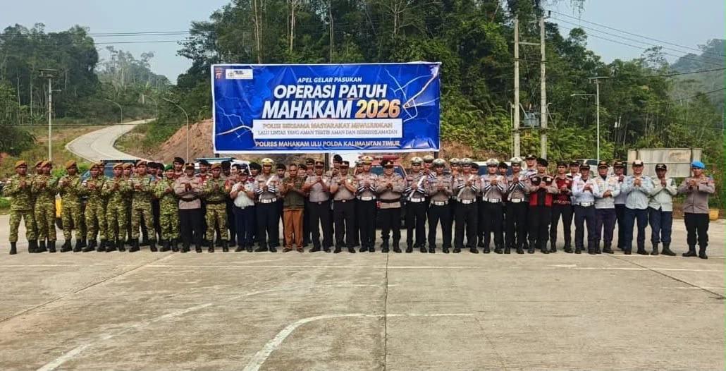 Fokus Edukasi, Polres Mahulu Kedepankan Teguran di Patuh Mahakam 2026