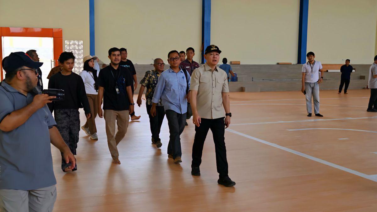 Bupati Paser Fahmi Fadli pantau langsung Kesiapan Venue Porprov Kaltim 2026, pastikan kesiapan Rampung Tepat Waktu