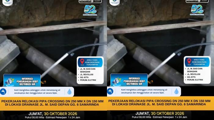 Ribuan Warga Samarinda Terancam Krisis Air Bersih