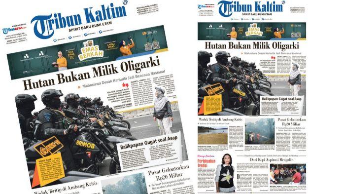 Murka Karhutla: Mahasiswa Bongkar Aksi Oligarki Perusak Hutan