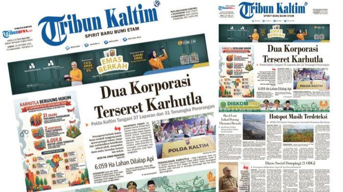 Polda Kaltim Sikat 31 Tersangka & 2 Korporasi Karhutla