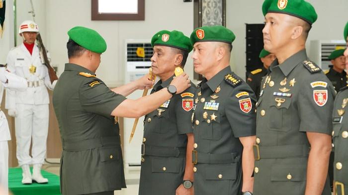 Mutasi di Mulawarman, Pangdam Pimpin Langsung Sertijab Pejabat Baru