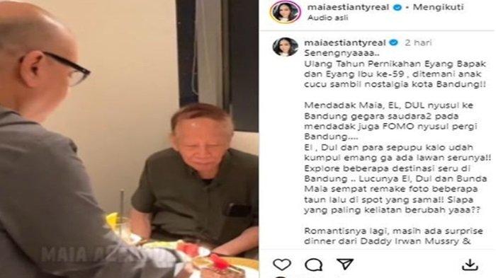 SIKAP - Sikap Irwan Mussry pada orangtua kandung Maia Estianty.