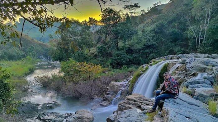 Air Terjun Harunda Soru di Sumba Tengah