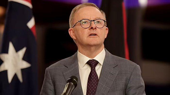 Pembicaraan PM Anthony Albanese.